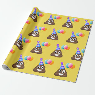 Regalo Papel de embalaje del impulso de la emoji del