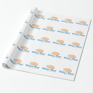 Regalo Papel de embalaje del lugar del Tabby