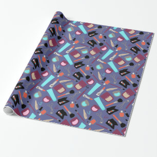 Regalo Papel de embalaje del maquillaje V2