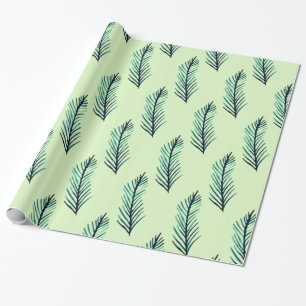 Regalo Papel de embalaje del modelo de la planta de la