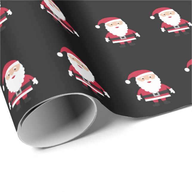Regalo Papel de embalaje del navidad de Santa (Esquina del rollo)