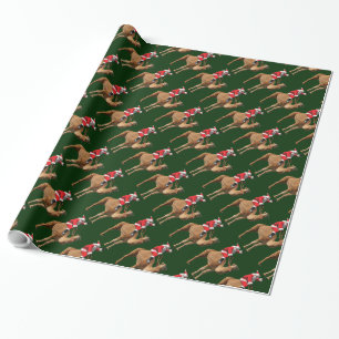 Regalo Papel de embalaje del navidad del camello del día
