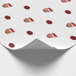 Regalo Papel de embalaje del navidad del lunar de Donald