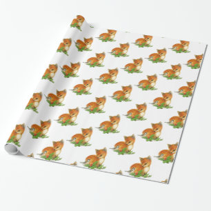 Regalo Papel de embalaje del navidad del pájaro del aceb