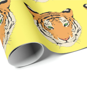 Regalo Papel de embalaje del tigre