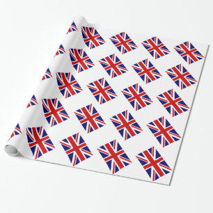 Regalo Papel de embalaje del Union Jack con la bandera