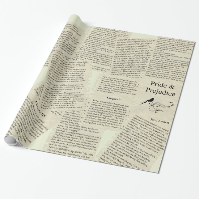 Regalo Papel de embalaje del vintage (Desenrollado)