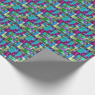 Regalo Papel de embalaje del vitral