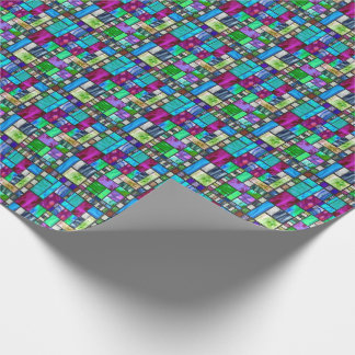 Regalo Papel de embalaje del vitral
