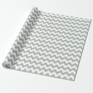 Regalo Papel de embalaje del zigzag de Chevron de los