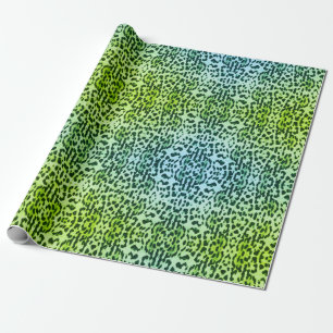 Regalo Papel de embalaje elegante del estampado de