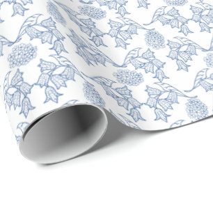 Regalo Papel de embalaje étnico de la impresión floral 