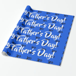 Regalo Papel de embalaje feliz del día de padre