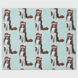 Regalo Papel de embalaje FESTIVO del COLLIE