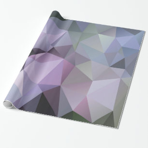 Regalo Papel de embalaje geométrico del polígono -