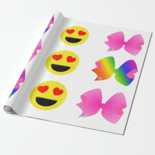 Regalo Papel de embalaje grande lindo estupendo del arco