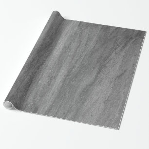Regalo Papel de embalaje gris oscuro del granito