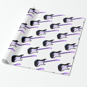 Regalo Papel de embalaje, guitarra baja