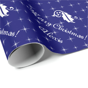 Regalo Papel de embalaje hermoso del navidad con las