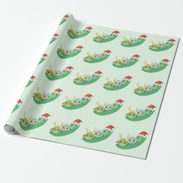 Regalo Papel de embalaje lindo del modelo de los