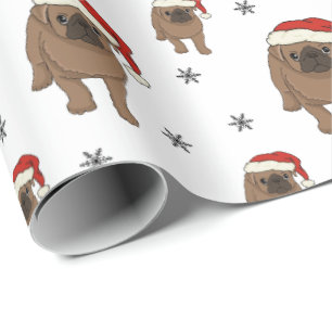 Regalo Papel de embalaje lindo del navidad del barro