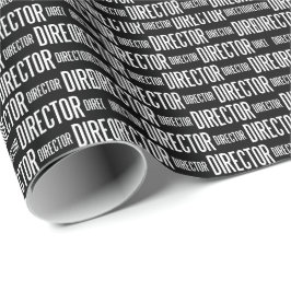 Regalo Papel de embalaje mate del director 30x6