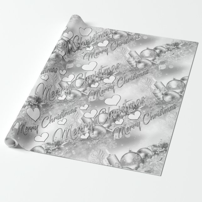 Regalo Papel de embalaje monocromático del tema del (Desenrollado)
