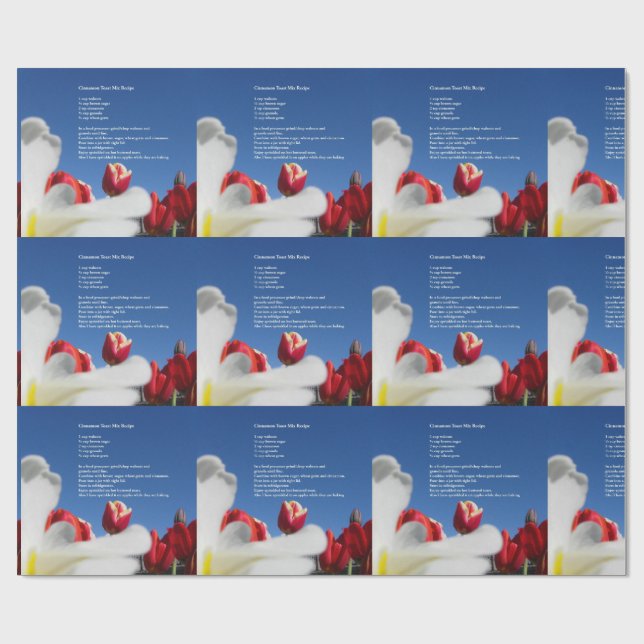 Regalo Papel de embalaje nupcial de la ducha de la cocina (Superficie plana)