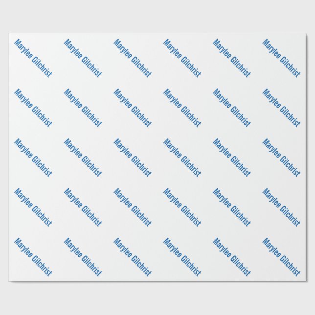 Regalo Papel de embalaje personalizado personalizado (Costura)