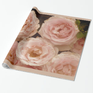 Regalo Papel de embalaje precioso de los rosas