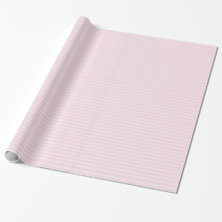 Regalo Papel de embalaje rayado rosado