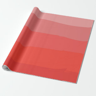 Regalo Papel de embalaje rojo de Ombre