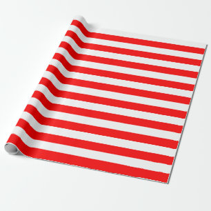 Regalo Papel de embalaje rojo y blanco grande de las