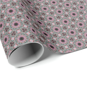Regalo Papel de embalaje rosado del modelo de los tonos