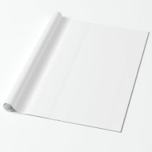 Papel de embalaje sólido blanco