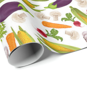 Regalo Papel de embalaje vegetal del relevo