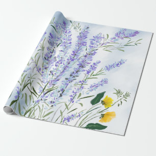 Regalo Papel de encolado de impresión de pradera de lava