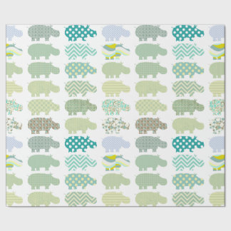Regalo Papel de encolado de mate Hippo