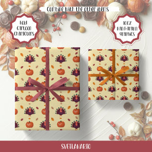 Regalo Papel de enriquecimiento de otoño en Turquía duran