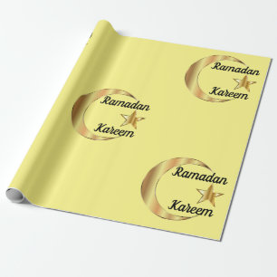 Regalo Papel de enriquecimiento de Ramadan Kareem