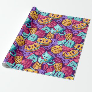 Regalo Papel de envasado de alimentos de Kawaii