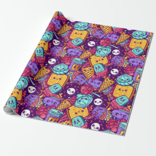 Regalo Papel de envasado de alimentos de Kawaii