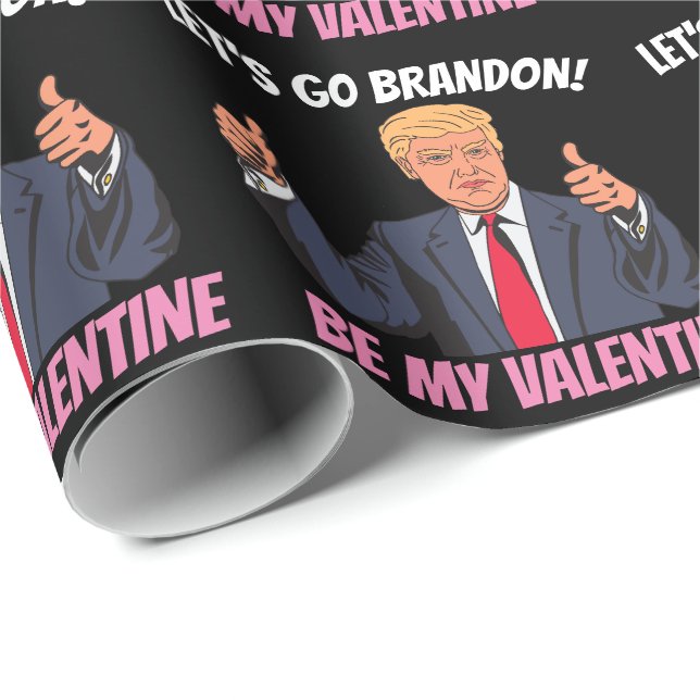 Regalo PAPEL DE ENVÍO DE BRANDON DE el día de San Valentí (Esquina del rollo)