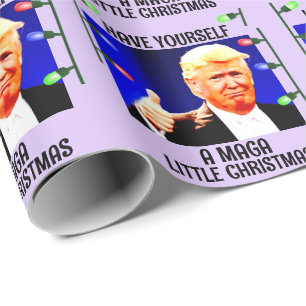 Regalo PAPEL DE ENVÍO DE Navidades DE DONALD TRUMP 2024 M