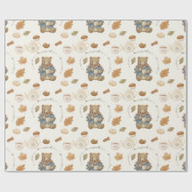 Papel de envoltorio de otoño cálido y acogedor