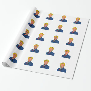 Regalo Papel de envoltorio para regalos de Hillary
