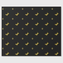 Regalo Papel de envoltorio para regalos de la pata del