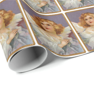 Regalo Papel de envoltorio para regalos del ángel del