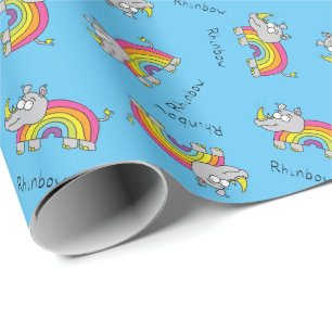 Regalo Papel de envoltorio para regalos del arco iris del