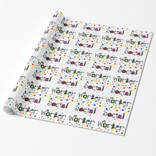 Regalo Papel de envoltorio para regalos del asistente